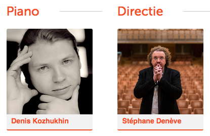 Portraits. Ravel, Adams, Rachmaninov. Stéphane Denève (directie), Denis Kozhukhin (piano). 2016-02-04